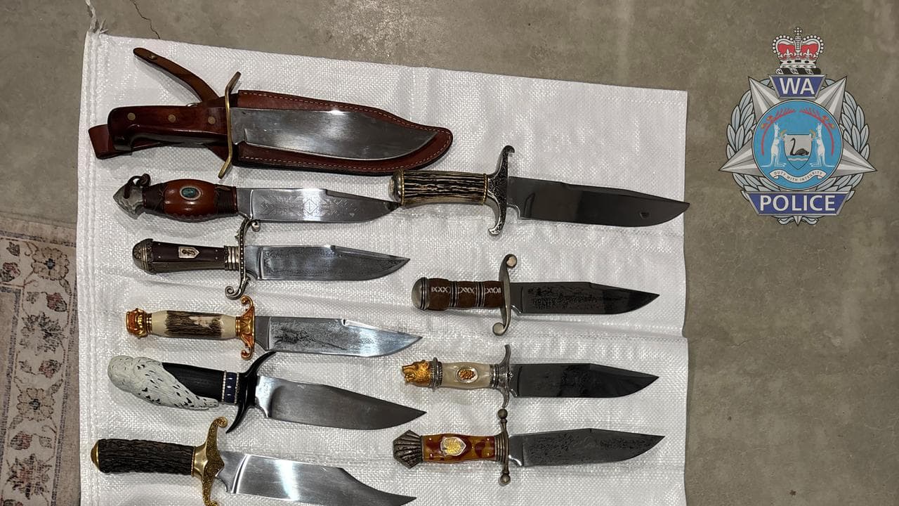 Weapons seized by police (file)