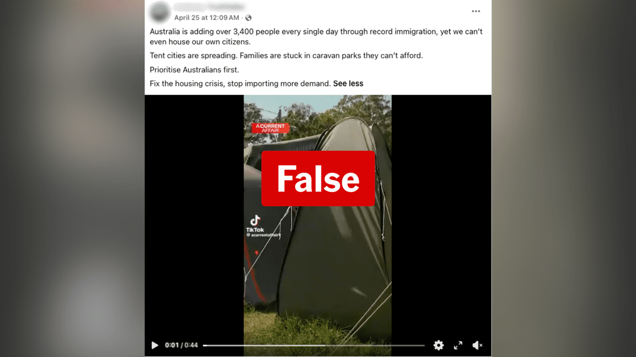 A screenshot of a Facebook post.