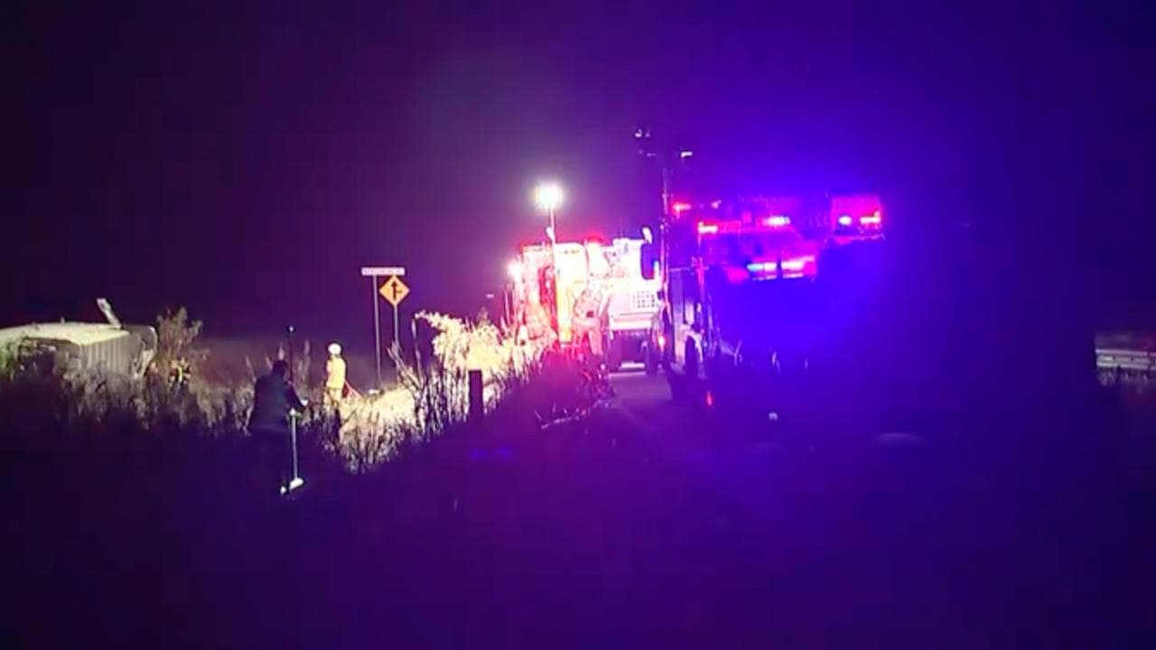 Aftermath of the Whitsundays crash on Thursday