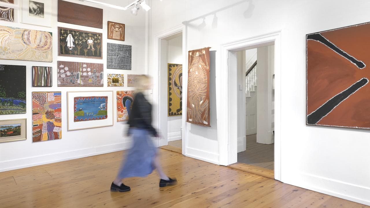 A collection of Aboriginal art previously owned by Marie Bashir