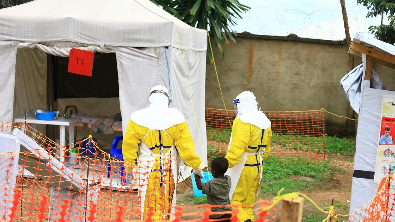 an Ebola treatment centre