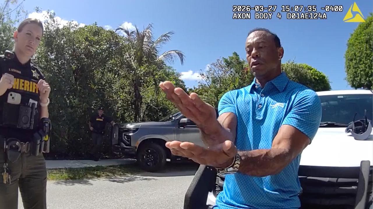 Tiger Woods Crash Golf