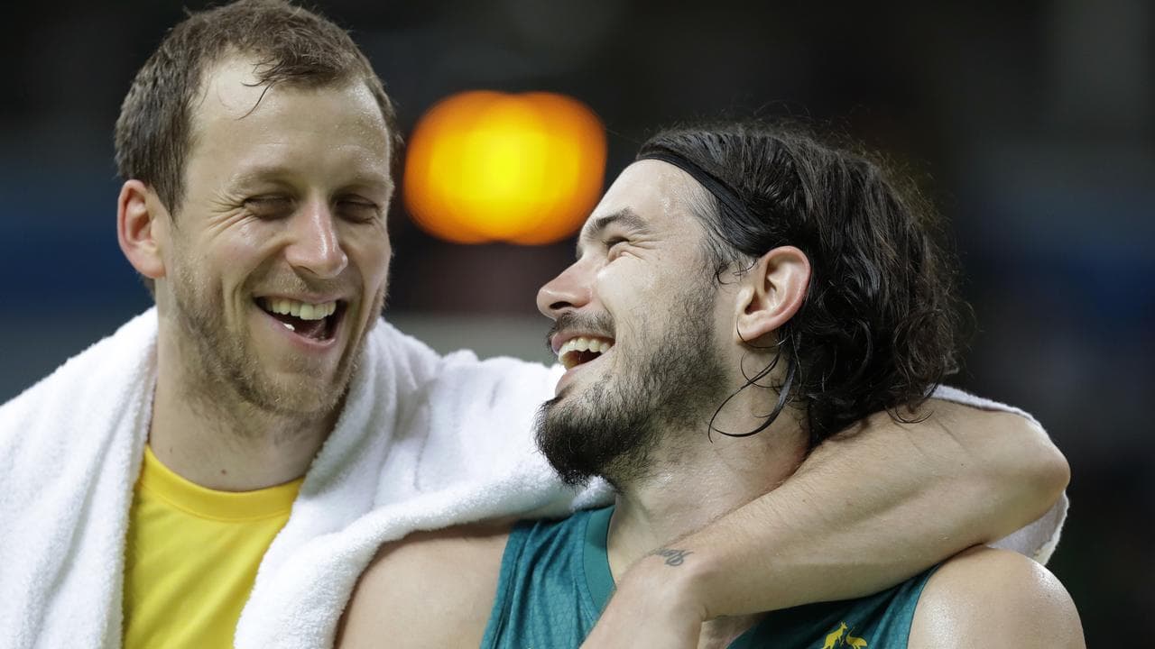 (L-R) Joe Ingles and Chris Goulding.