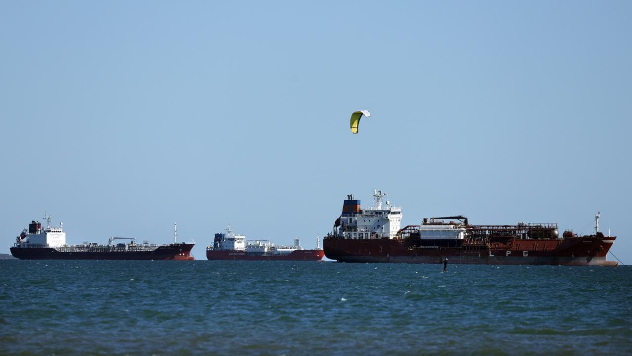 Oil tankers (file image)