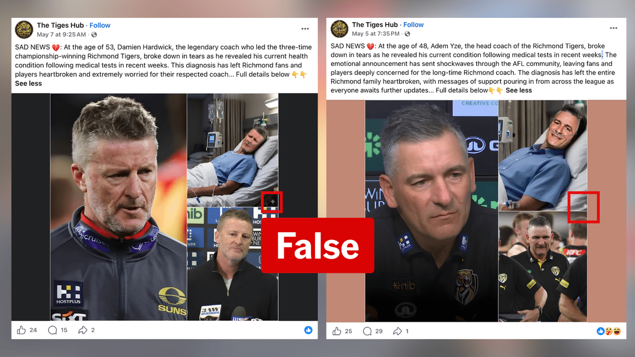 A screenshot of a Facebook page.