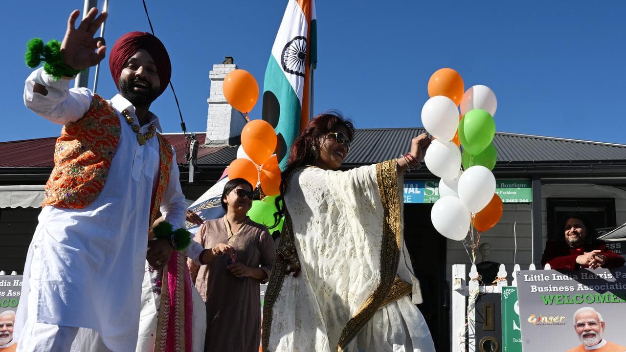 Members of the Indian community