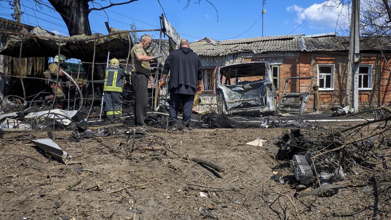 Russian strike on Ukraine's Kharkiv