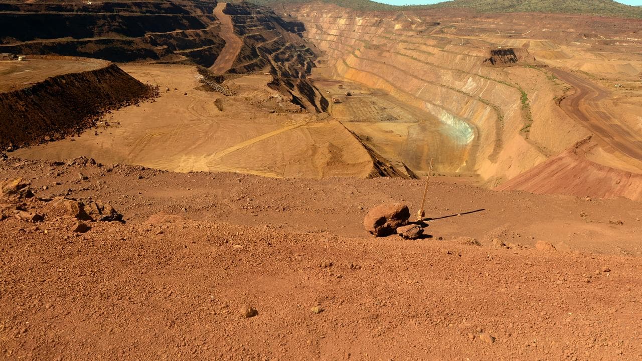 The Rio Tinto West Angelas iron ore mine (file)