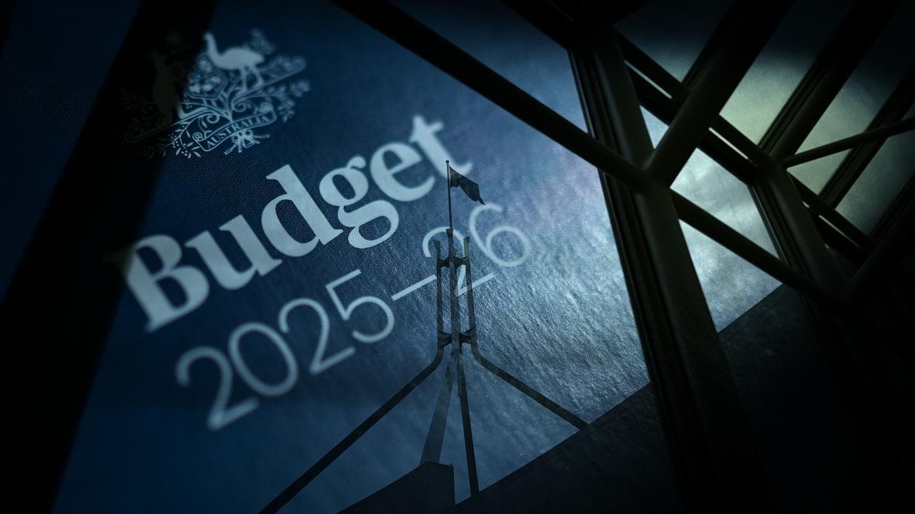 A federal budget graphic