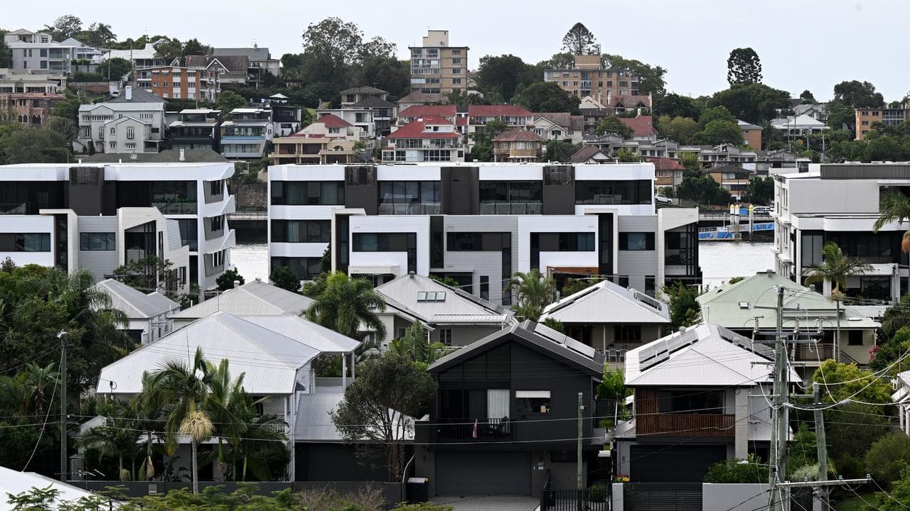 Residential properties (file image)