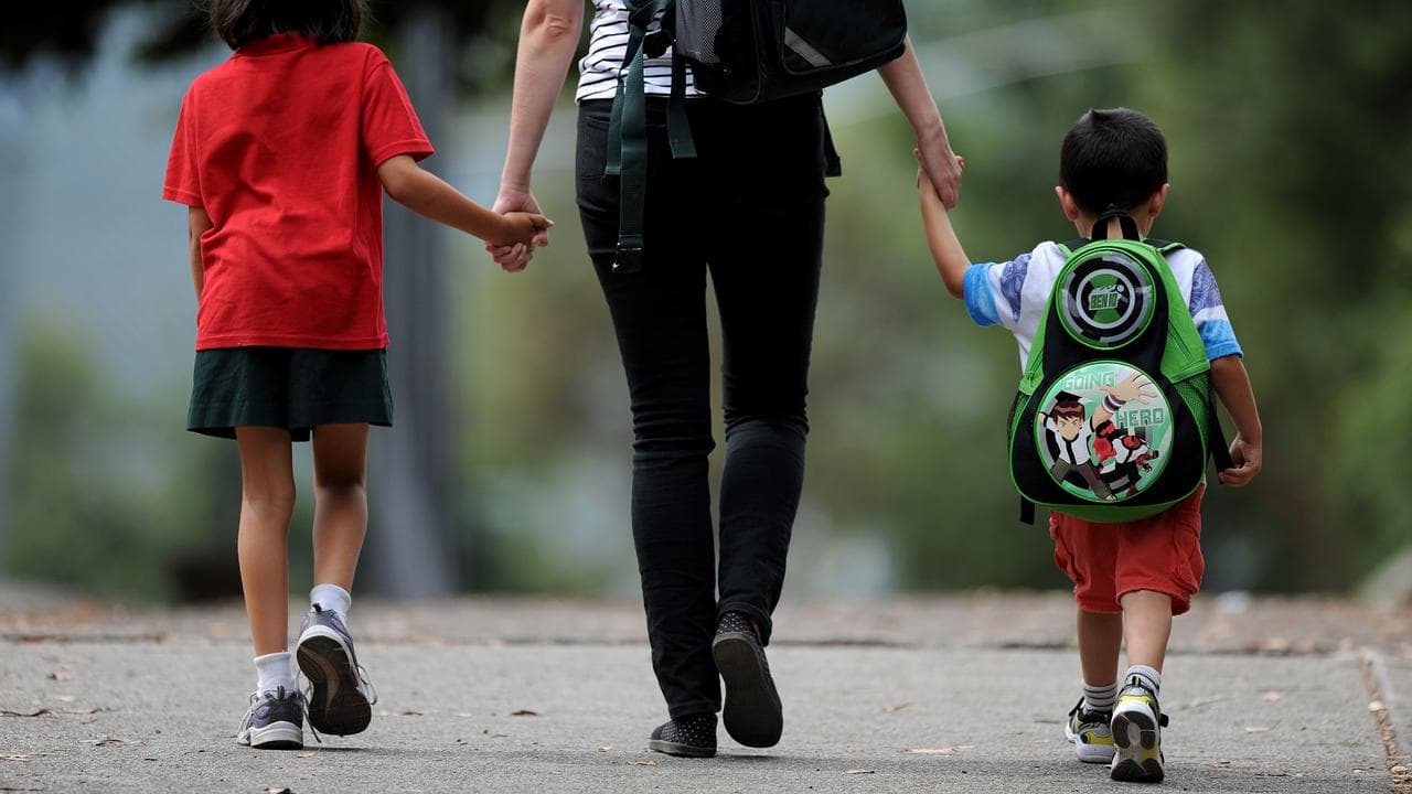 Generic photo of parent and child
