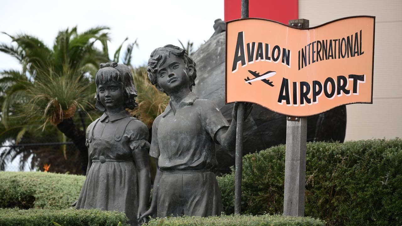 Airport signage (file)
