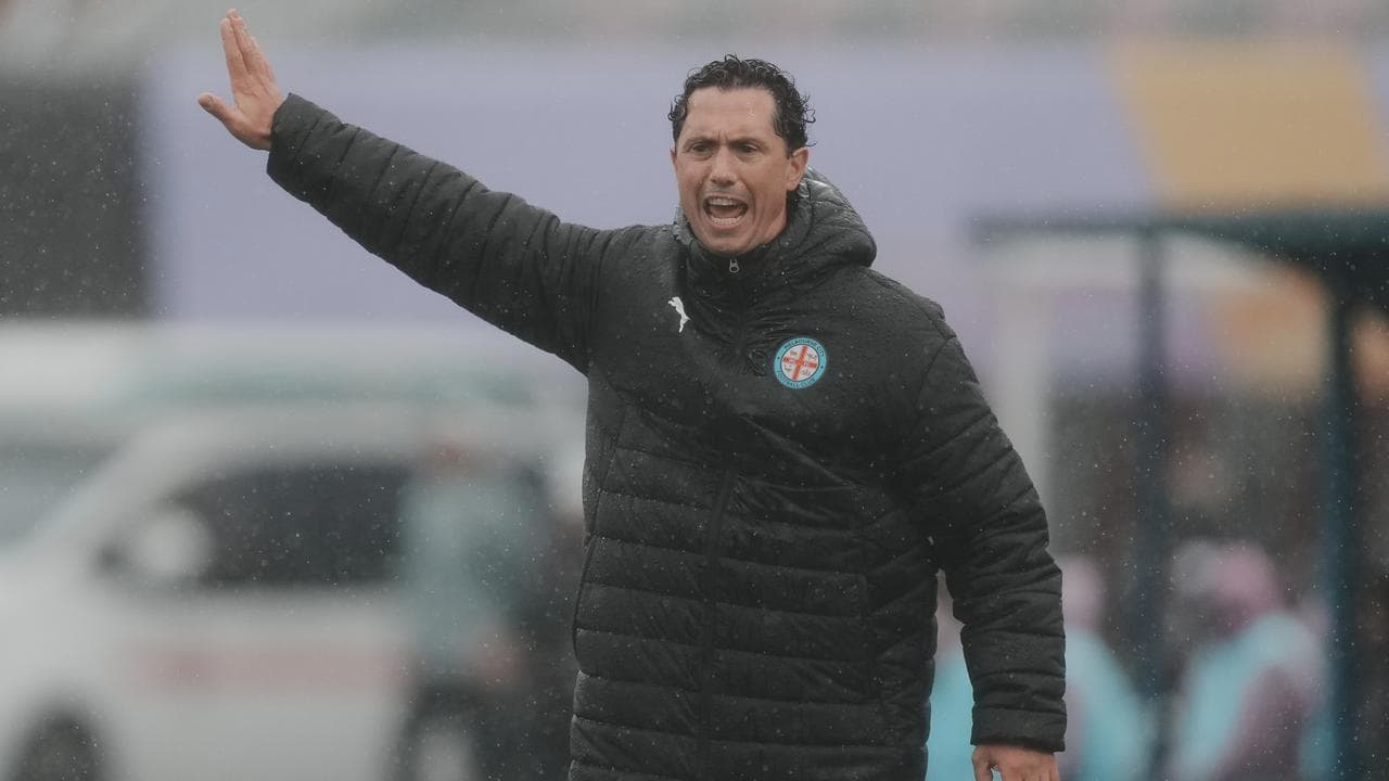 Melbourne City coach Michael Matricciani
