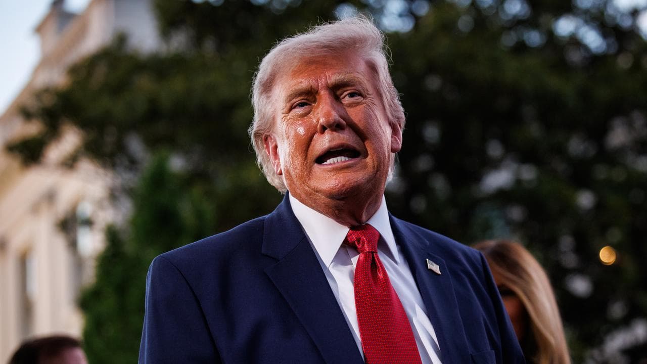 US President Donald Trump