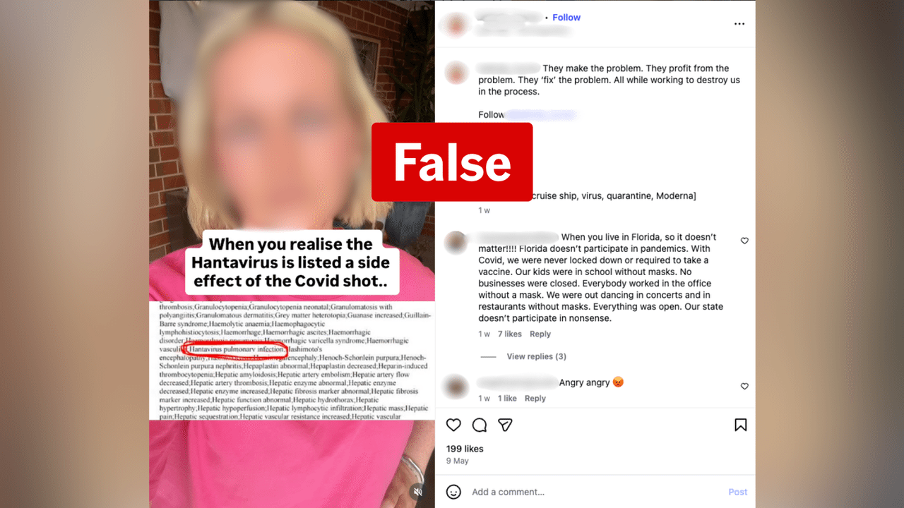 A screenshot of an Instagram post.