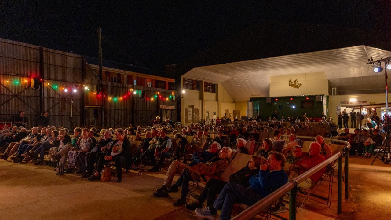 Opening night for the Festival of Outback Operain Winton
