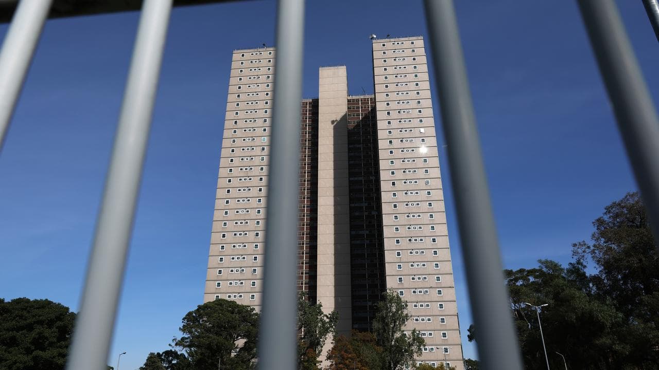 A Melbourne public housing tower