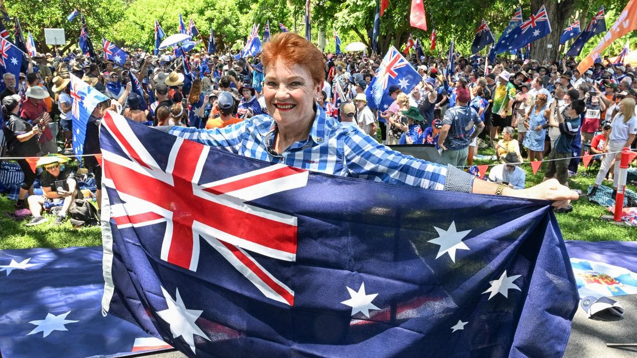 One Nation leader Pauline Hanson (file image)