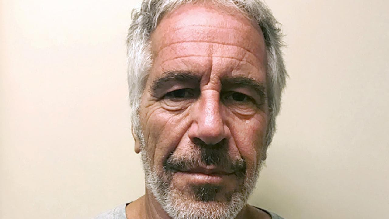 Migshot of Jeffrey Epstein in Manhattan in 2017