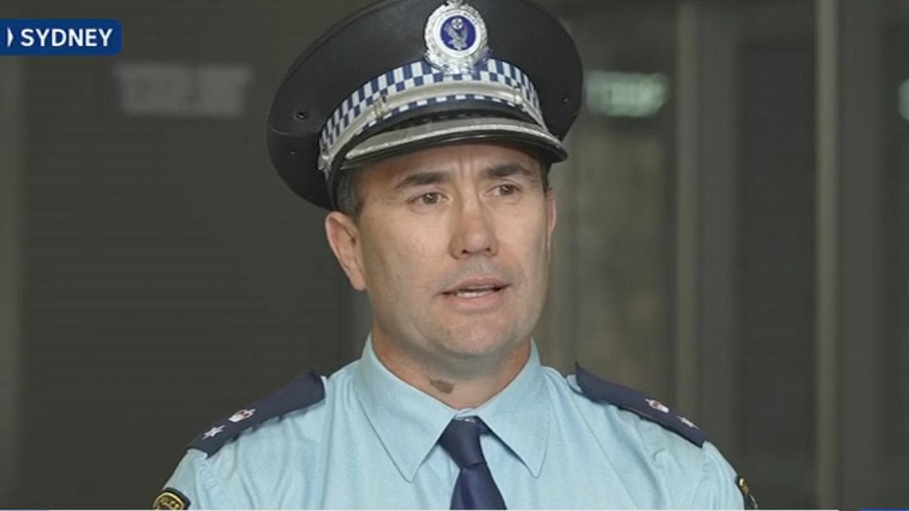 NSW Police Acting Superintendent Graham Hibbs