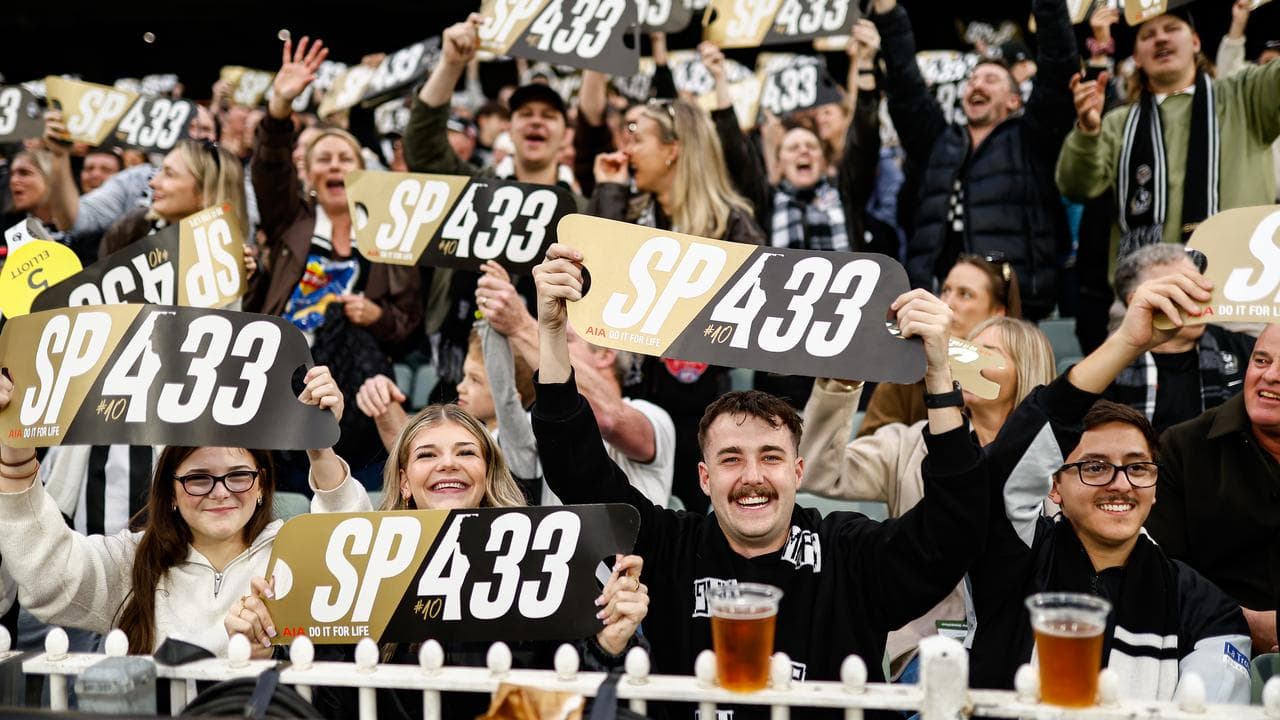 Collingwood fans.