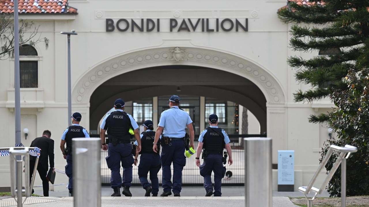 Police at Bondi Beach (file image)