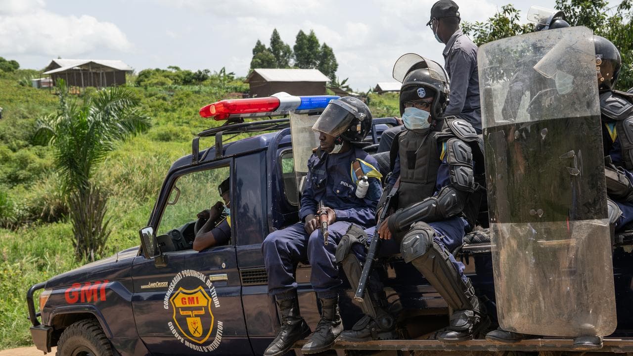 Congo police 