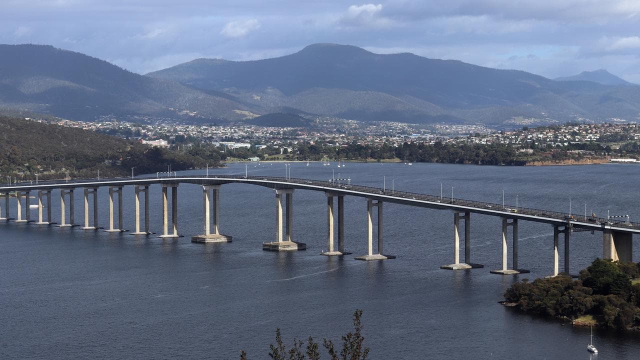 The Tasman Bridge in Hobart