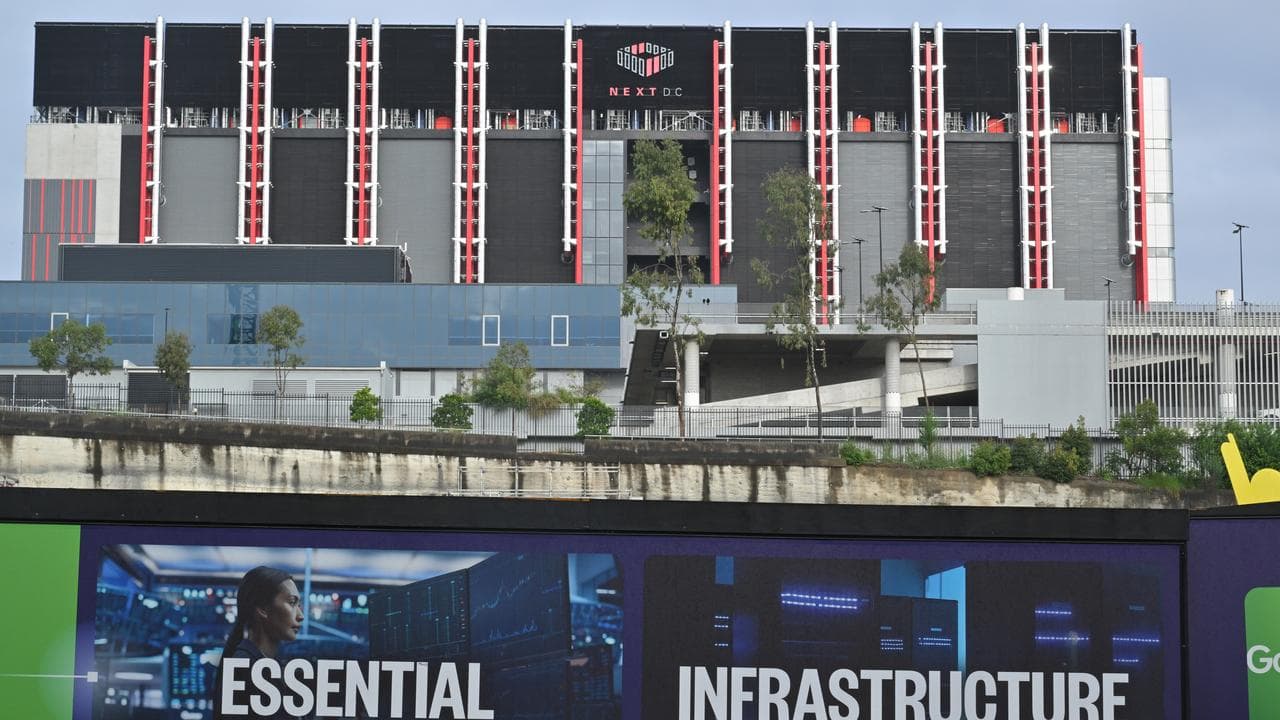 A data centre construction site