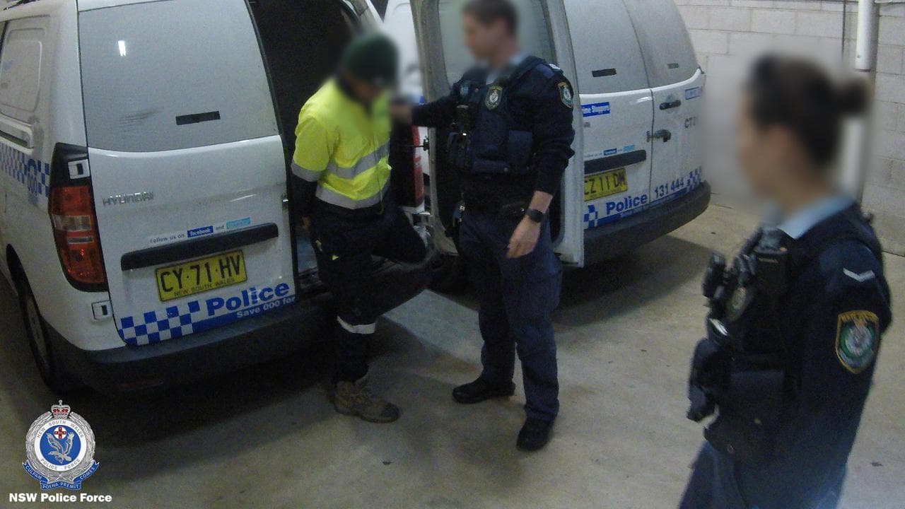Gofal Baziad under arrest (file)