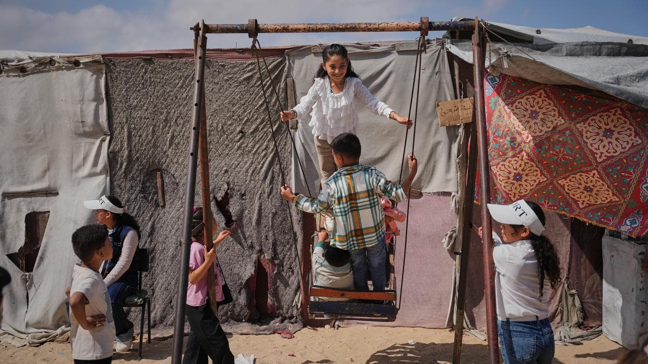Children in Gaza 