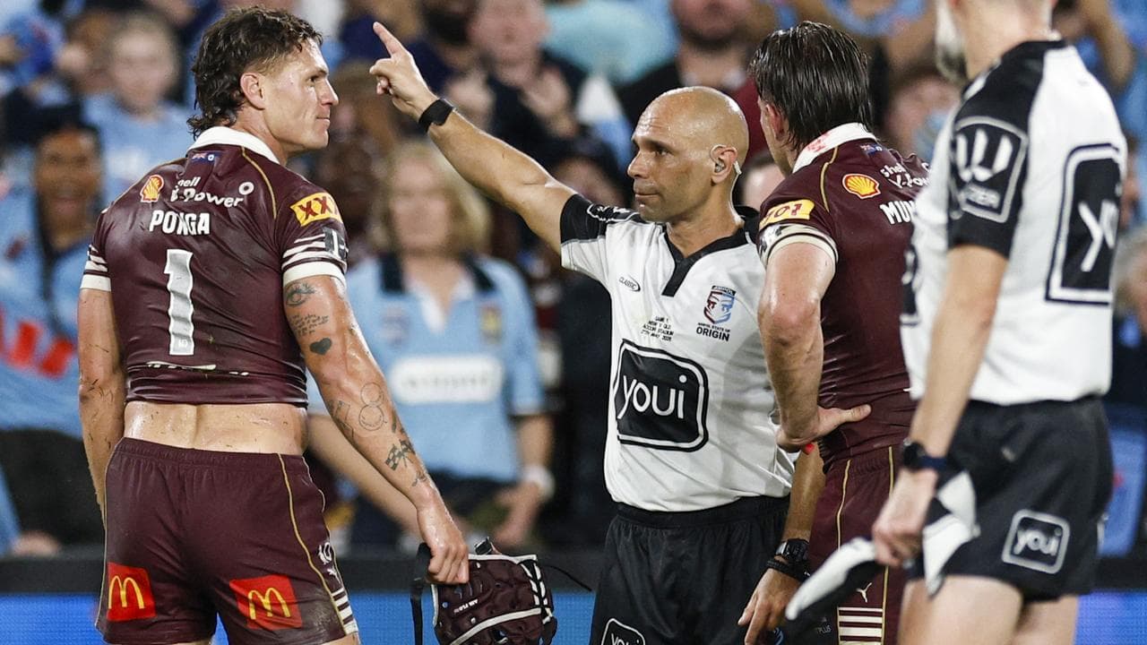 Kalyn Ponga's send-off in Origin I