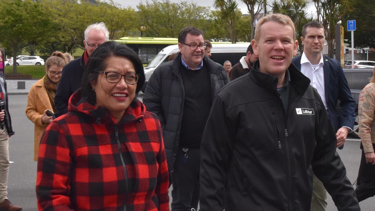 Barbara Edmonds and Chris Hipkins 