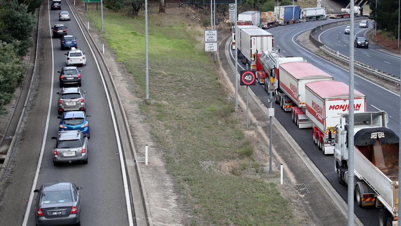South-Eastern Freeway traffic (file)