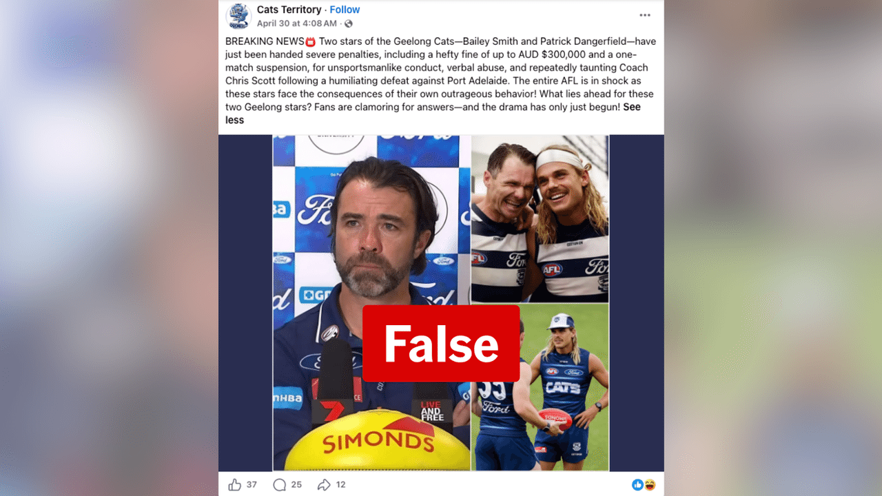 A screenshot of a Facebook page.