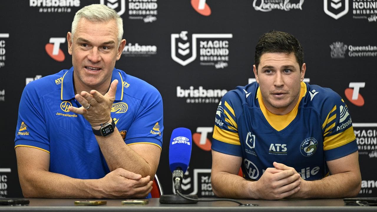 (L-R) Jason Ryles and Mitchell Moses.