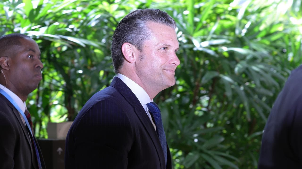 US Defence Secretary Pete Hegseth