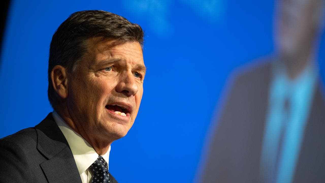 Opposition Leader Angus Taylor