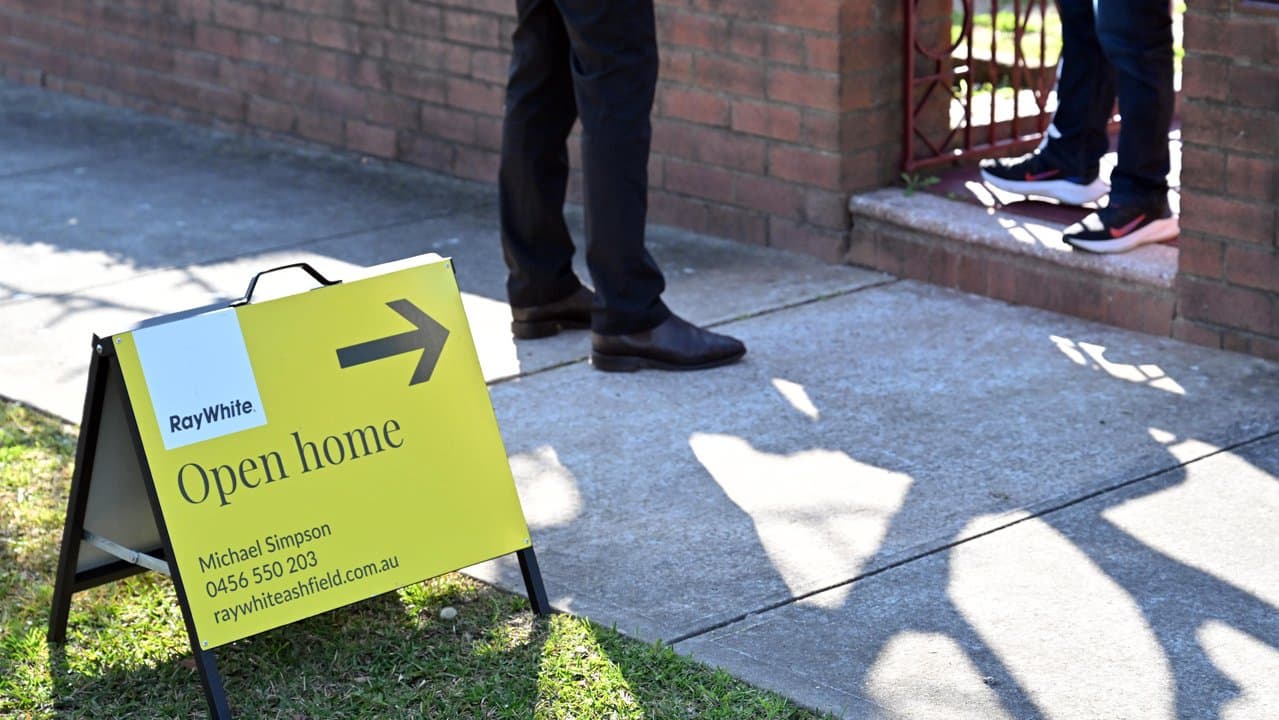 Real estate inspection sign