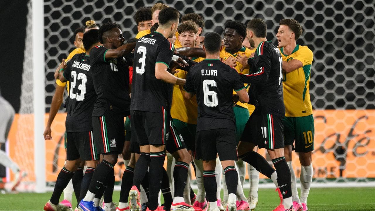 Australia v Mexico.