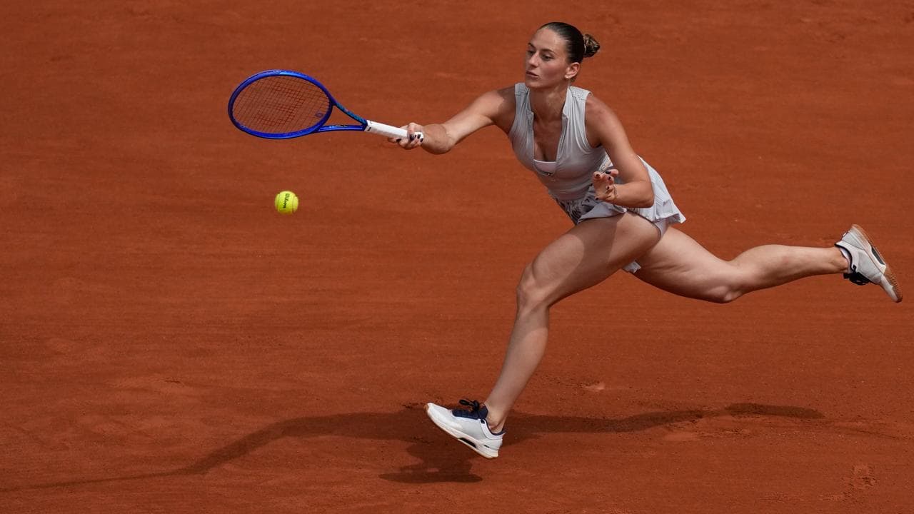 Ukraine's Marta Kostyuk.
