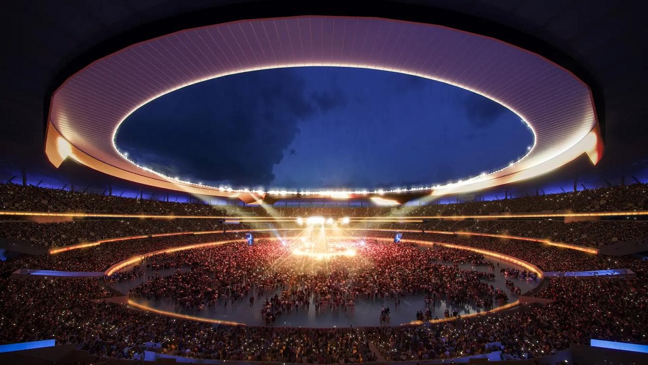 Brisbane 2032 Olympic main stadium at Victoria Park