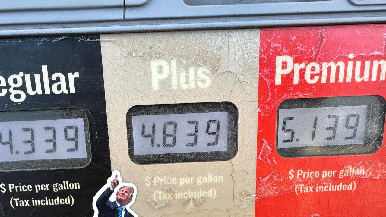 gasoline pump at conoco