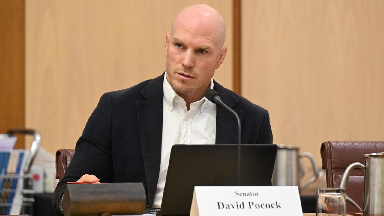 Independent senator David Pocock (file image)