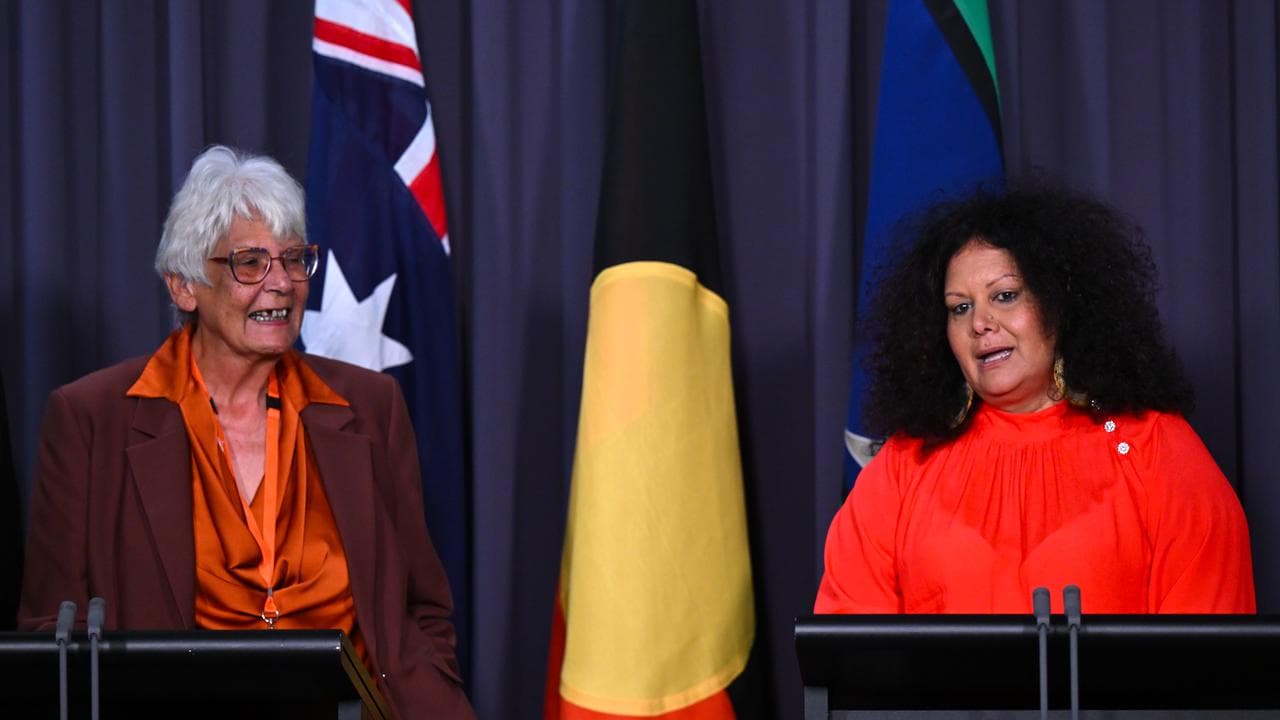 Pat Turner and Malarndirri McCarthy.