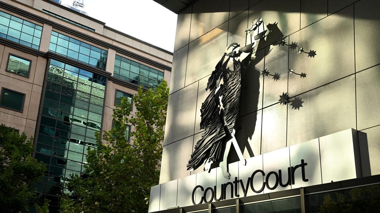The County Court of Victoria in Melbourne (file image)