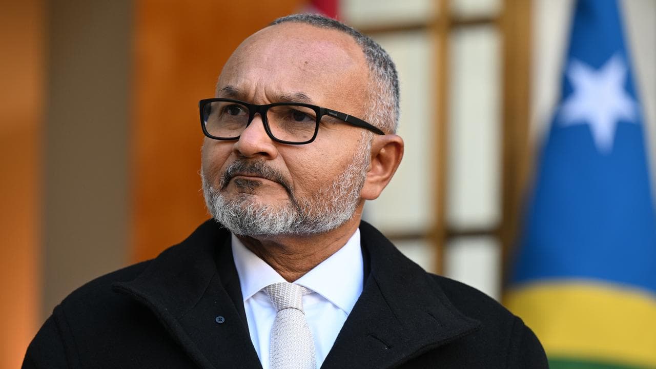 Solomon Islands Prime Minister Matthew Wale