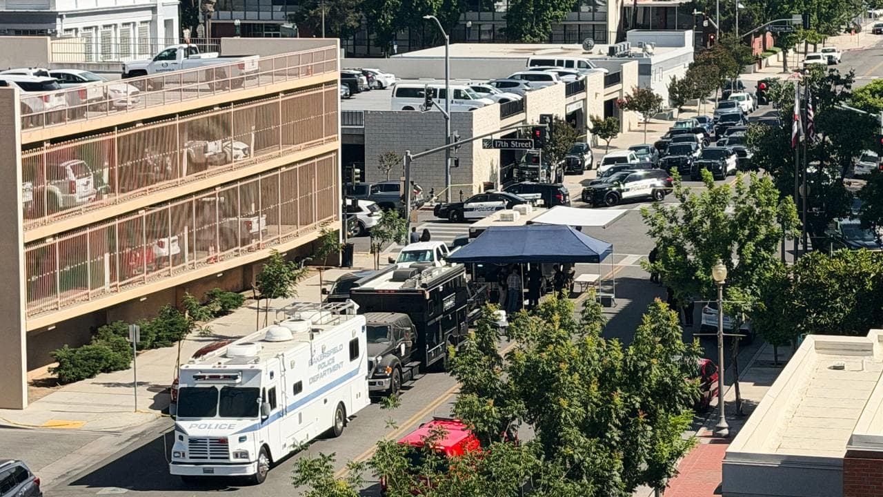 California Man Barricaded