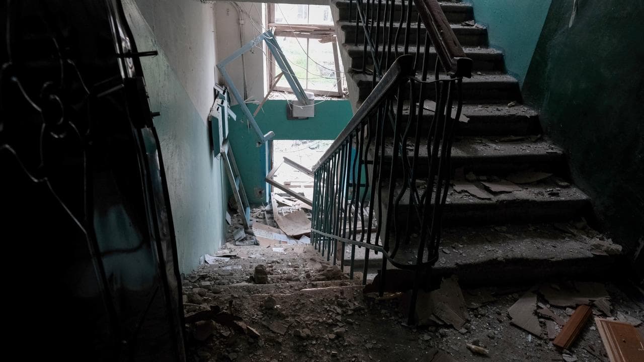 Russian airstrike in Ukraine's Kramatorsk
