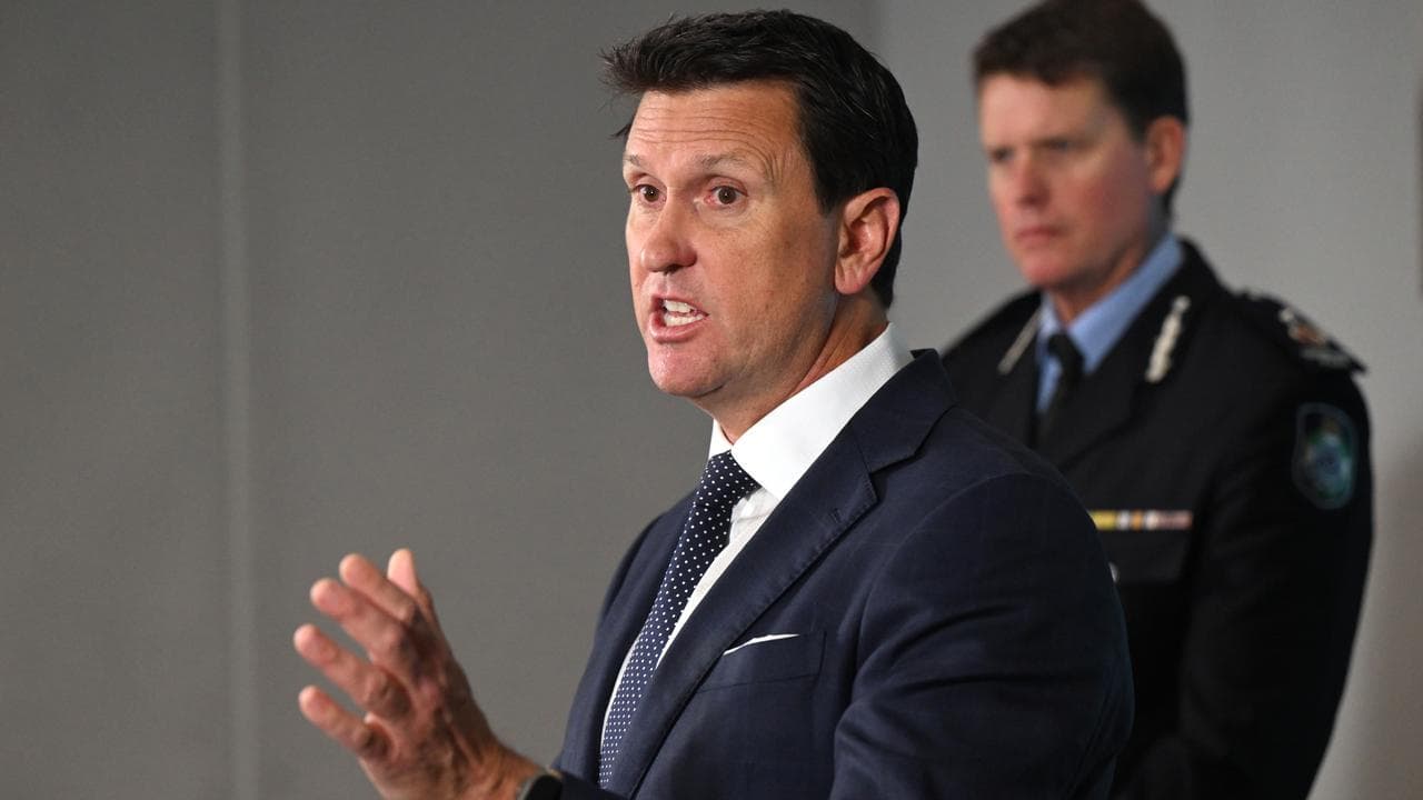 Police Minister Dan Purdie